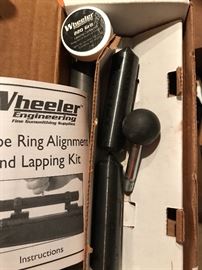 Scope ring alignment & lapping kit
