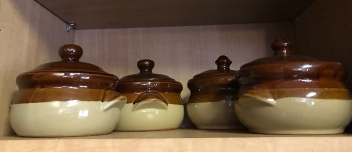Vintage French Onion Soup bowls