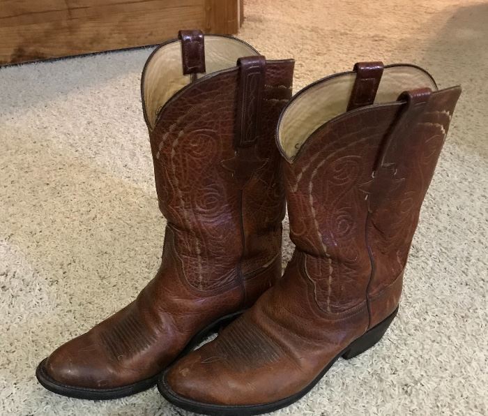 Lucchese leather boots (men's)
