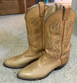 Justin leather boots (men's)