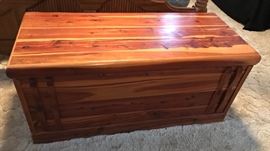 Vintage cedar chest