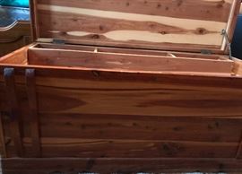 Alternate view of cedar chest