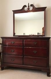 Alternate view of dresser and mirror
