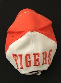 Back view of Clemson University hat