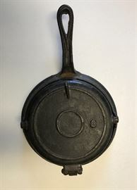 Vintage cast iron waffle maker
