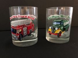 Vintage Hess glassware