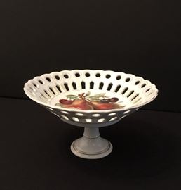 Vintage pedestal dish