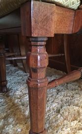 Detail of Broyhill dining chair