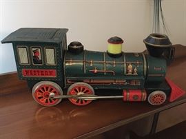 Vintage Western train engine