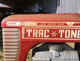 Alternate view of tractor