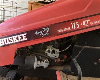 Huskee riding lawn mower (#2)