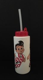 Vintage Big Boy plastic bottle