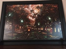 Garden District New Orleans Artwork by Shakor (local artist)
(24â x 36â)
