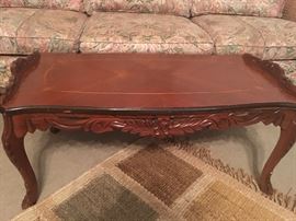 Small Victorian Inlaid Coffee Table