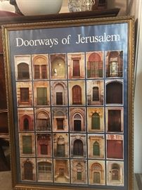 Framed Doorways of Jerusalem
