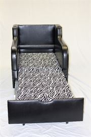 Same chair, but in the bed position.