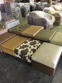 Ottomans, Benches, and Foot Stools