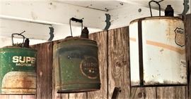 Advertising gas cans