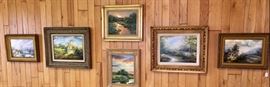 Southwestern oil paintings