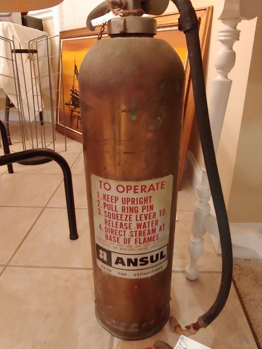 Ansul Vintage Extinguisher