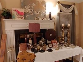 Lamps, Wall Decor, Misc.