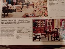 Dining Set Advertisement