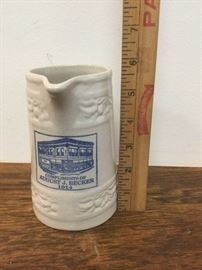 August J. Becker Red Wing Pitcher 