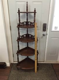 Corner Display Shelf