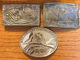 NRA Belt Buckles