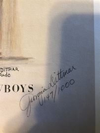 "Durango Cowboy Gathering" Poster Signed by Georgia Dittmar
