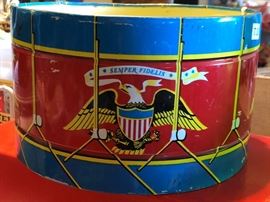 Vintage Toy Drum