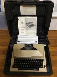 Sears electric typewriter