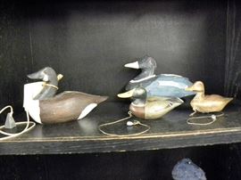 Wood Decoy Ducks