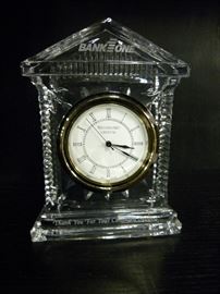 Waterford Crystal Clock