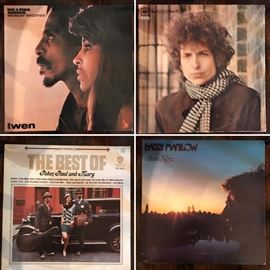 Ike and Tina Turner. Bob Dylan. Peter, Paul and Mary. Barry Manilow.