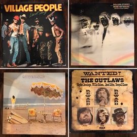 Village People. Rolling Stones Willie Nelson.