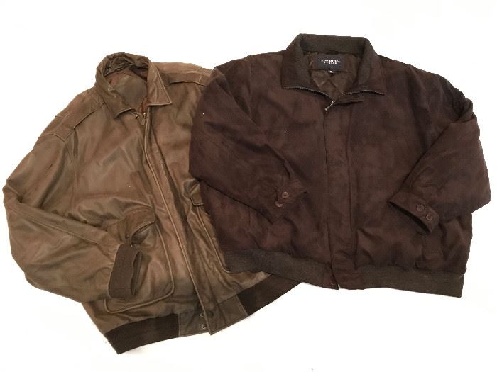 Men's coats and jackets, plus women's faux fur coats. Sizes XL - XXXXL