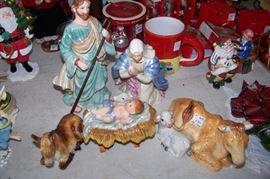 Fitz and Floyd nativity