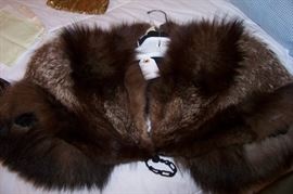 Mink cape