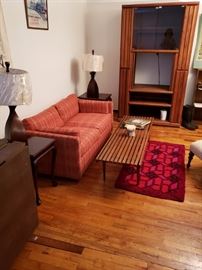 MCM living room decor