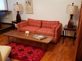 MCM living room decor