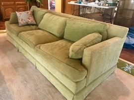 Kisabeth velvet sofa