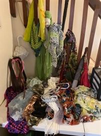 Raining Scarves and Belts