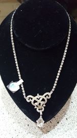 Vintage Trifari Rhinestone Necklace