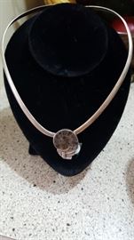 Eva Alfille (From Evanston) Sterling Necklace