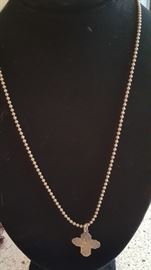 Copper Chain & Cross