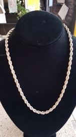 Faux Silver Chain