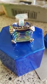 Big Bling Sterling SIlver Ring Size 6