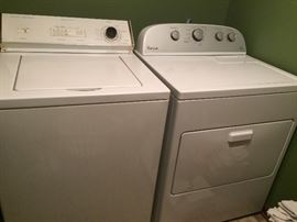 Whirlpool washer and dryer