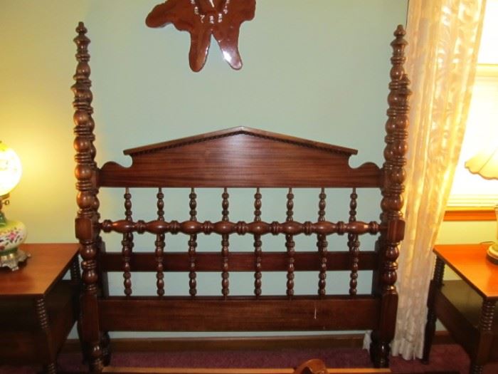 Mahogany full bed
